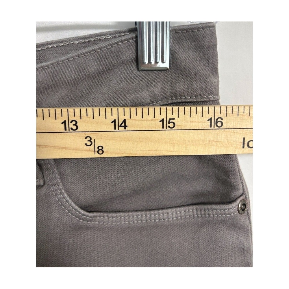 NYDJ Legging AnkleJeans Womens 12 Grey Lift Tuck Stretch Skinny Casual Travel - Picture 5 of 15